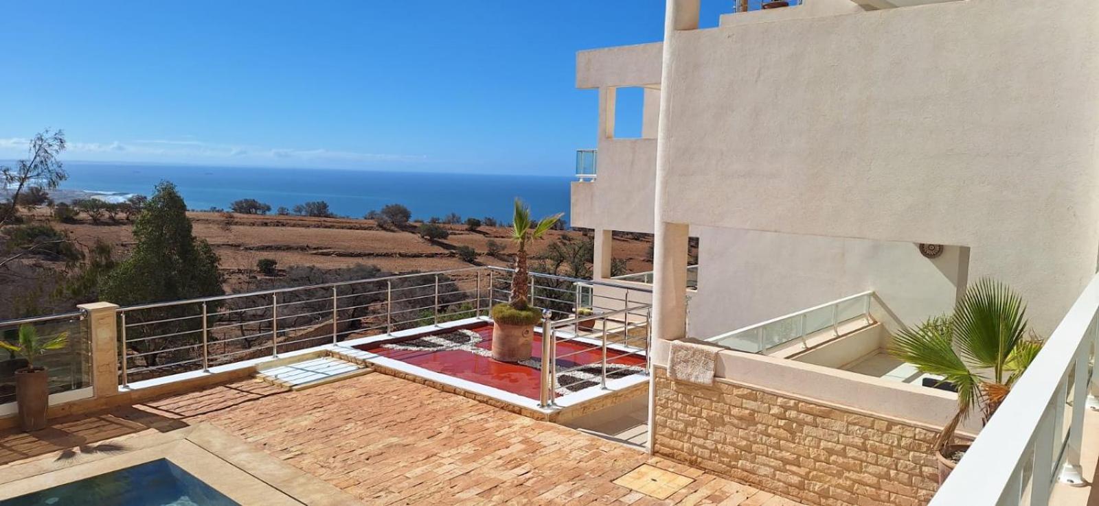 Taghazout Ocean With Pool , Fitness And Ocean View Leilighet Eksteriør bilde