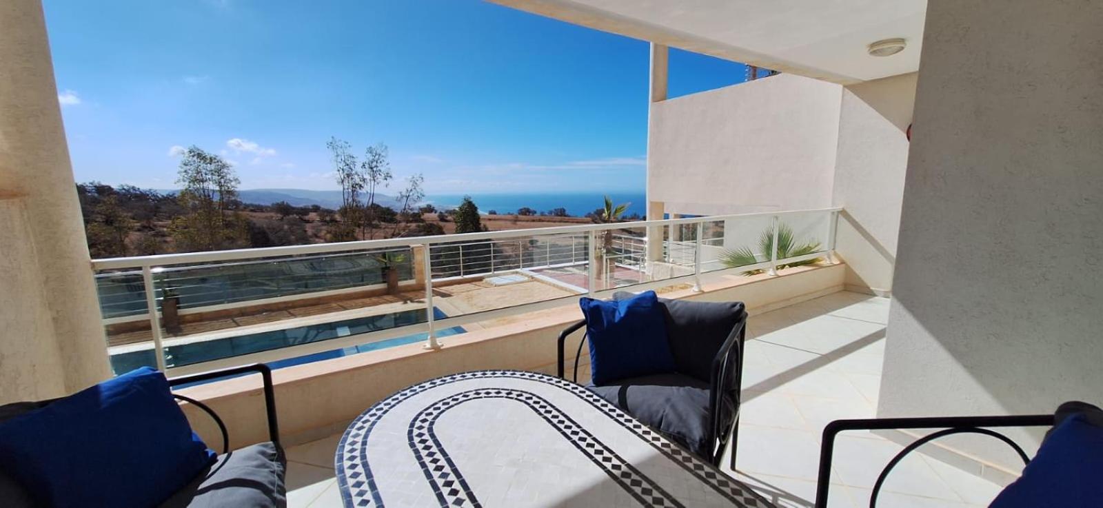 Taghazout Ocean With Pool , Fitness And Ocean View Leilighet Eksteriør bilde