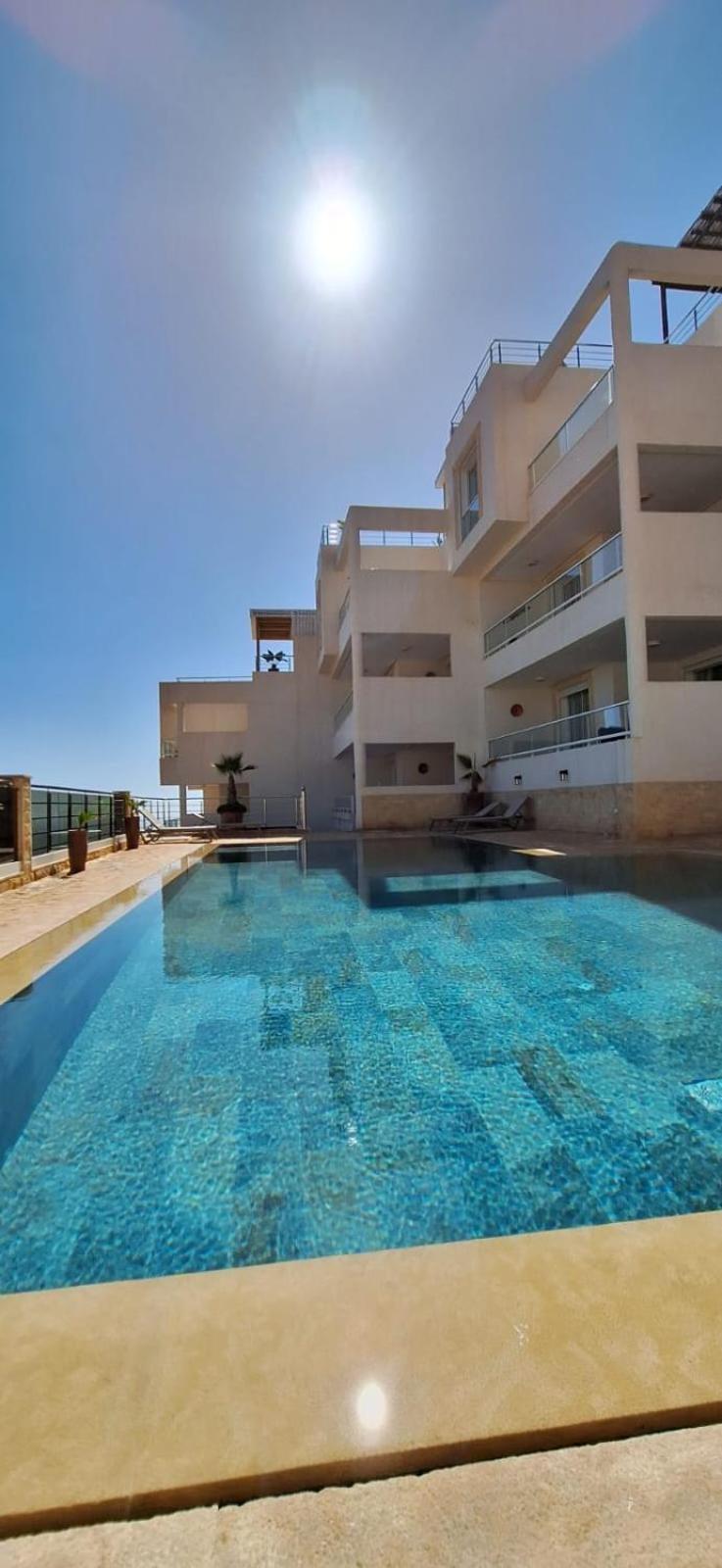 Taghazout Ocean With Pool , Fitness And Ocean View Leilighet Eksteriør bilde