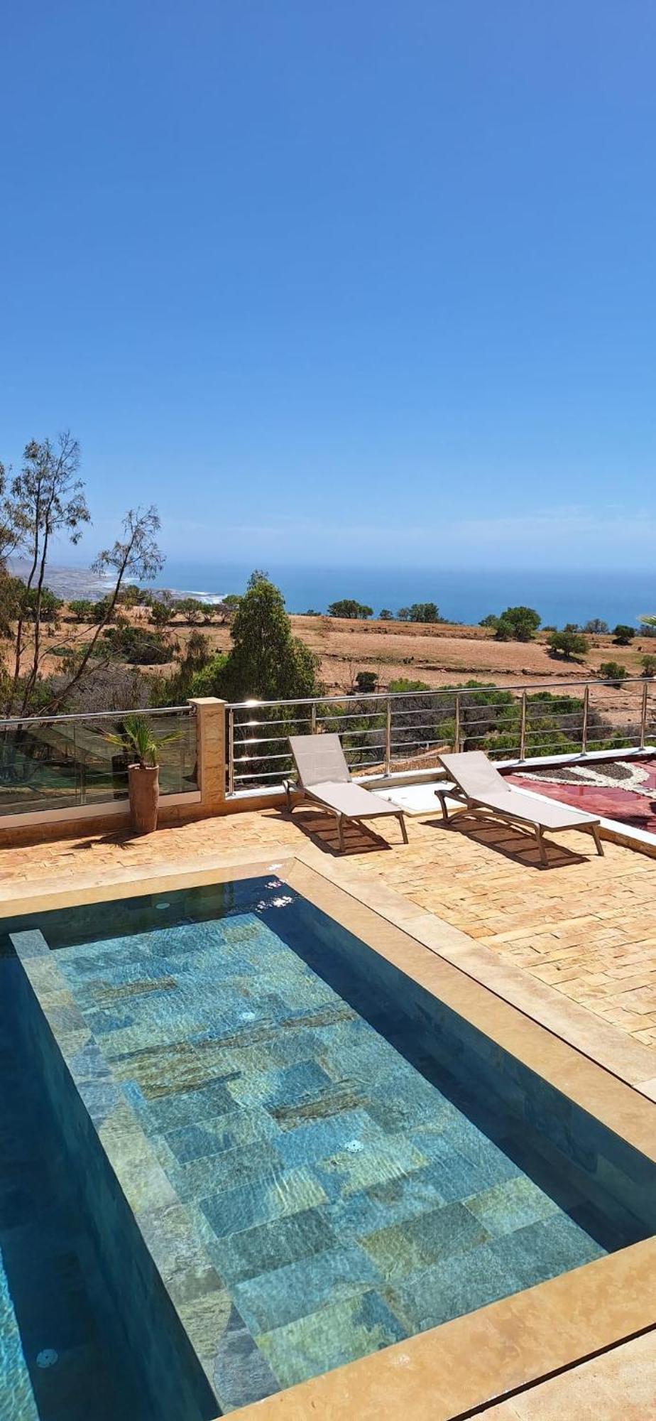 Taghazout Ocean With Pool , Fitness And Ocean View Leilighet Eksteriør bilde